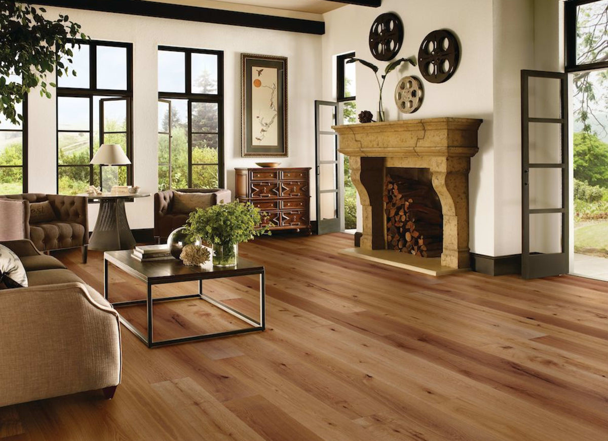 TimberBrushed Platinum  White Oak Engineered in Winter Magic 9.056"