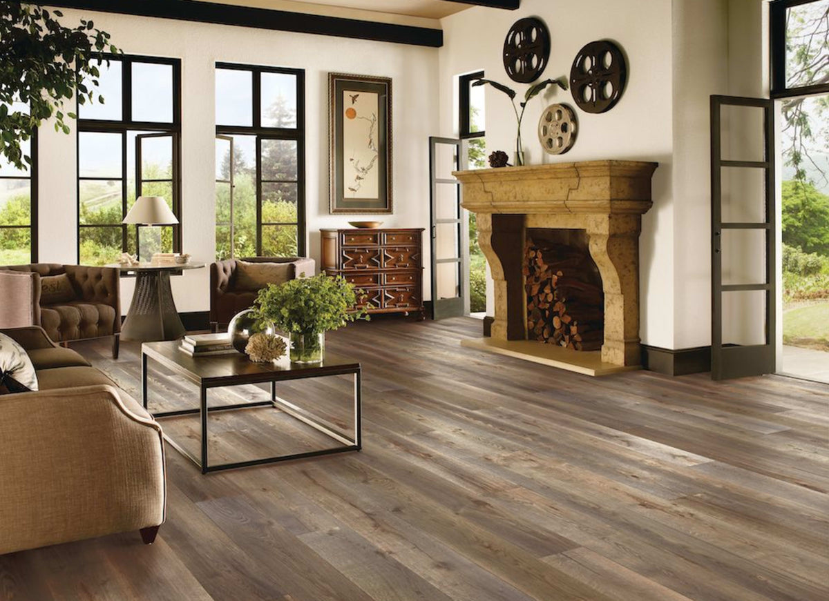 TimberBrushed Platinum  White Oak Engineered in Woodland Wonder 9.056"