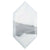 Elongated Beveled Hexagon in Hexagon Calacatta Natural Stone