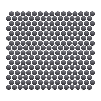 Elements in Carbon Pennyround Tile