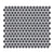 Elements in Carbon Pennyround Tile