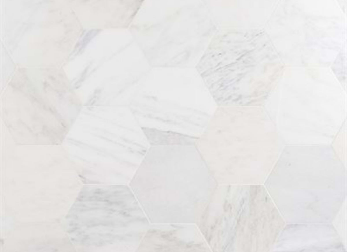 Epoch in Asian Statuary 10'' Hexagon Honed