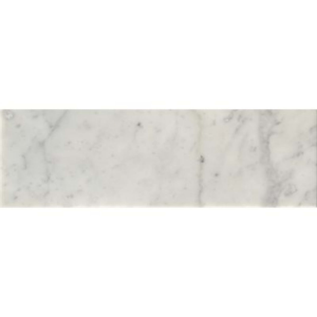 Epoch in White Carrara 6x18 Honed Natural Stone