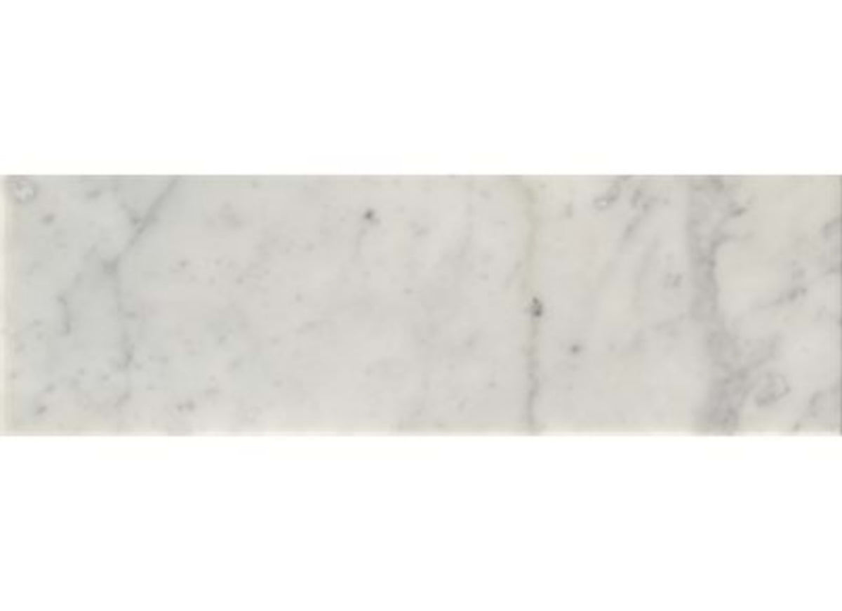 Epoch in White Carrara 6x18 Honed