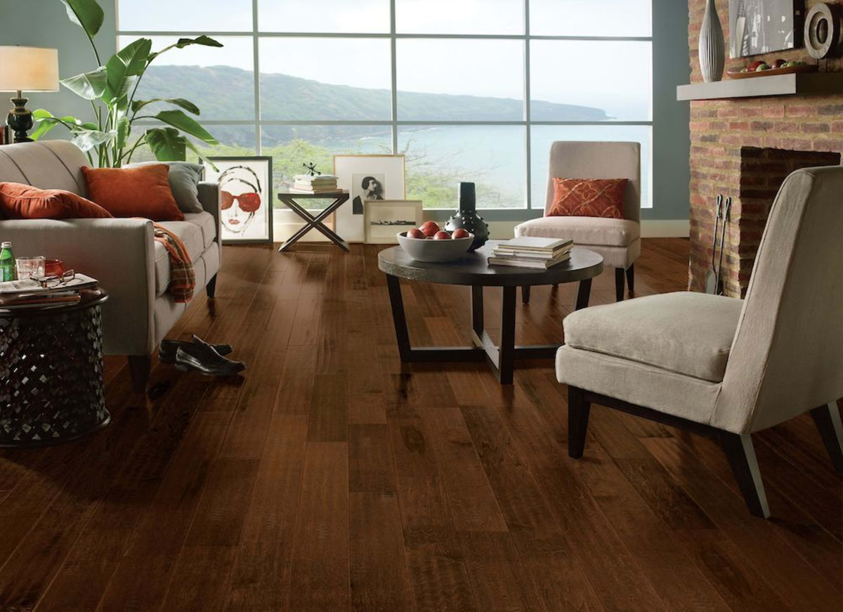 Rural Living Maple Engineered in Burnt Cinnamon 5"