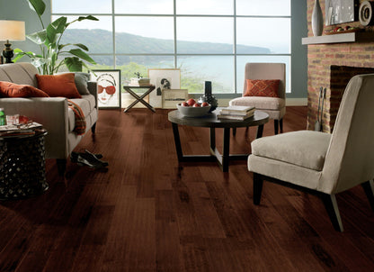 Rural Living Hickory Engineered in Misty Gray