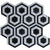 Evo Hex in Nero  Asian Statuary Natural Stone