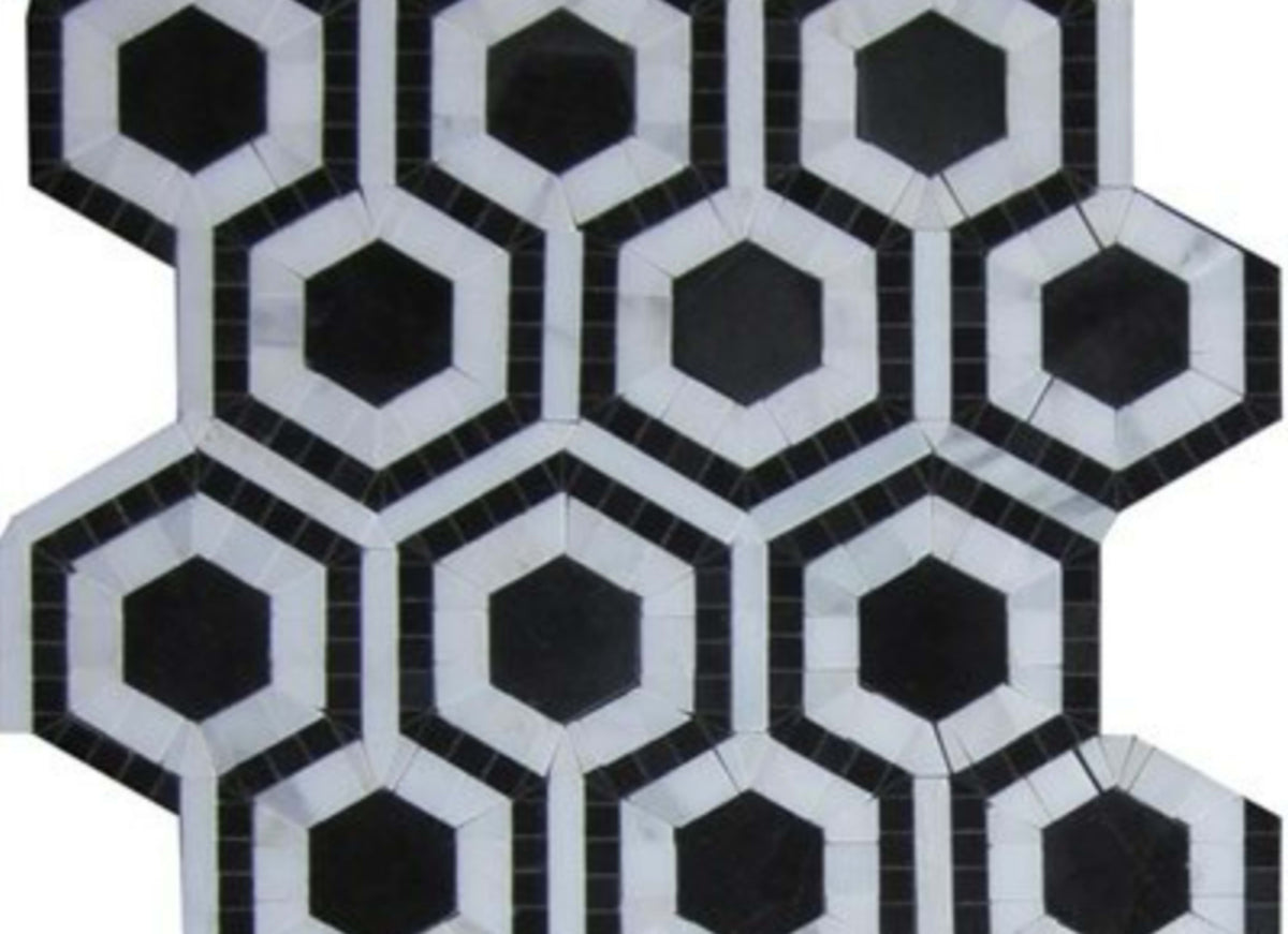 Evo Hex in Nero  Asian Statuary
