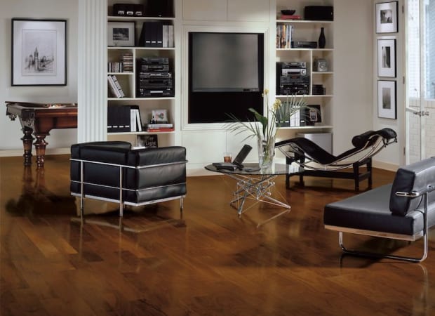 Turlington Lock&Fold Walnut Engineered in Autumn Brown 5" | Bruce