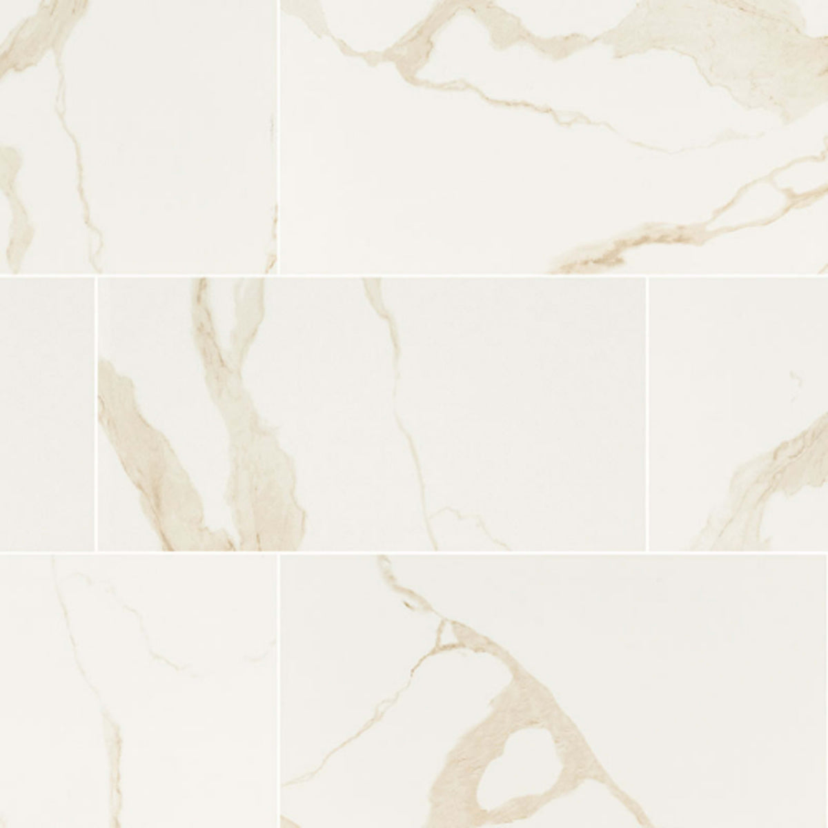 Eden in Calacatta - 12x24 Matte Tile