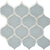 Element in Cloud Arabesque Mosaic Glass Tile
