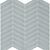 Element in Cloud Chevron Mosaic Glass Tile