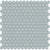Element in Cloud Penny Round Mosaic Glass Tile
