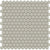 Element in Earth Penny Round Mosaic Glass Tile
