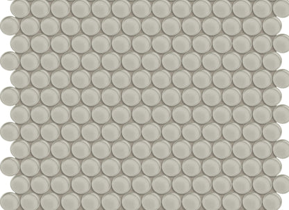 Element in Earth Penny Round Mosaic