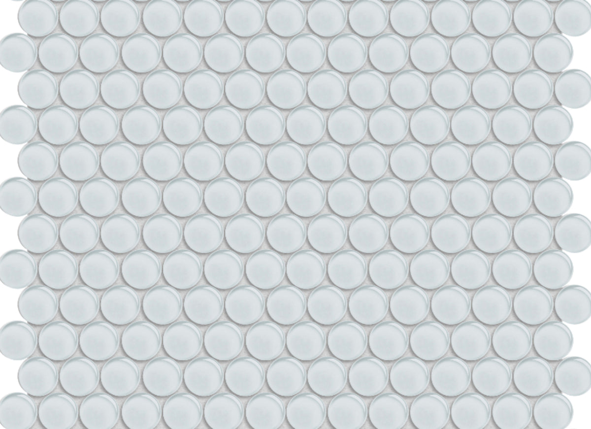 Element in Ice Penny Round Mosaic