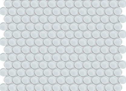 Element in Ice Penny Round Mosaic