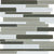 Element in Mineral Blend Random Strip Glass Tile