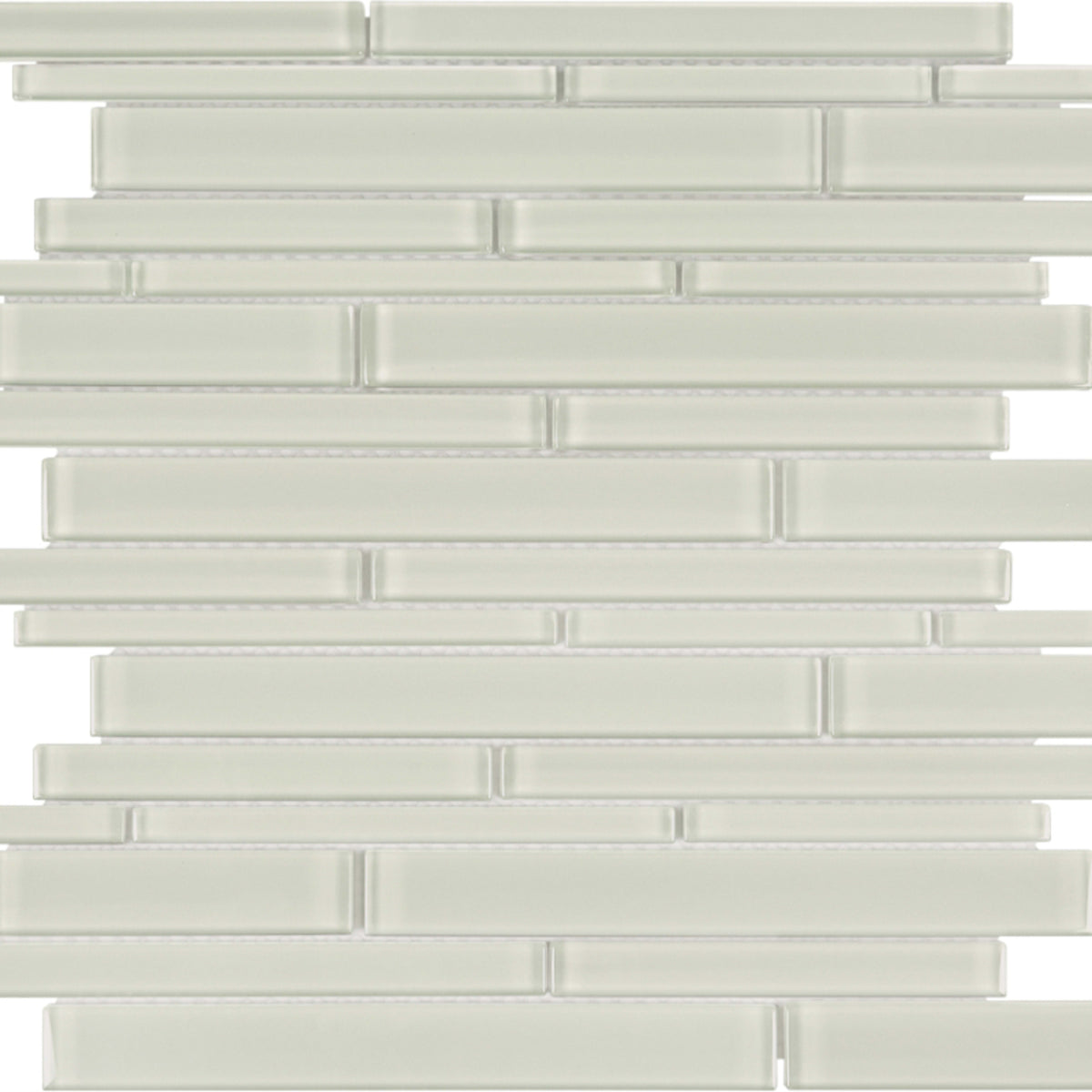Element in Sand Random Strip Mosaic Glass Tile