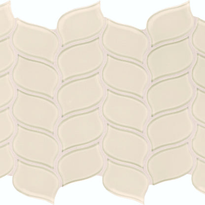 Element - Glass Petal in Sand - Glass Petal Tile