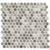 Polka Dots Collection in Enlightened Sky Glass Tile