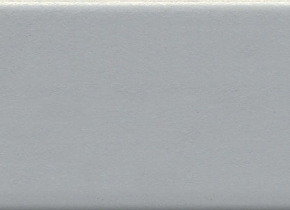 Euphoria in Plain Silver 3" X 12"