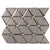 Pinwheel Collection in Ever White Glass Tile