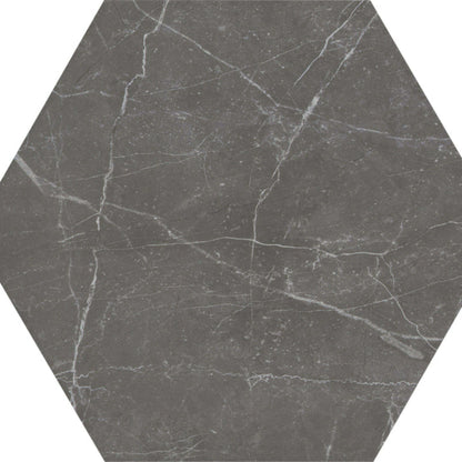 Sterlina II in Asphalt-8x10 Hex Tile