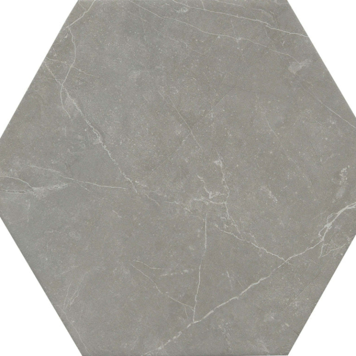 Sterlina II in Dove-8x10 Hex Tile