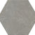 Sterlina II in Dove-8x10 Hex Tile