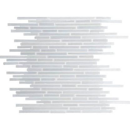 Caprice in Ice White Glass Tile
