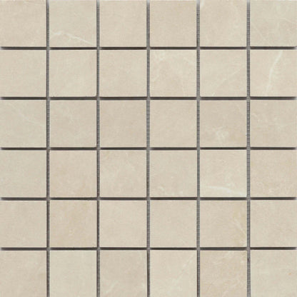 Sterlina II in Ivory-Mosaic Mesh Matte Tile