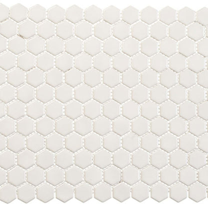 Freedom Avenue Collection - 3/4" Hex in Pillar Shine Glass Tile