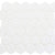 Freedom Avenue Collection - 2" Hex in Liberty Pure Glass Tile