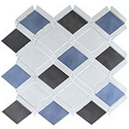 Falling Star in Sleek Ceylon Aluminum Mix 2 1/8x3 5/8 Tile