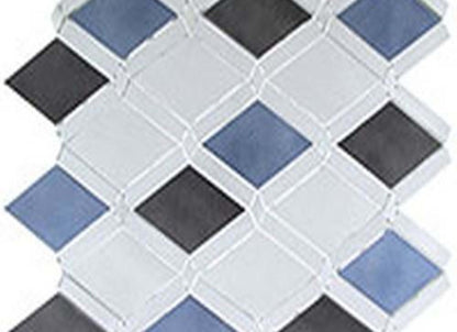 Falling Star in Sleek Ceylon Aluminum Mix 2 1/8x3 5/8