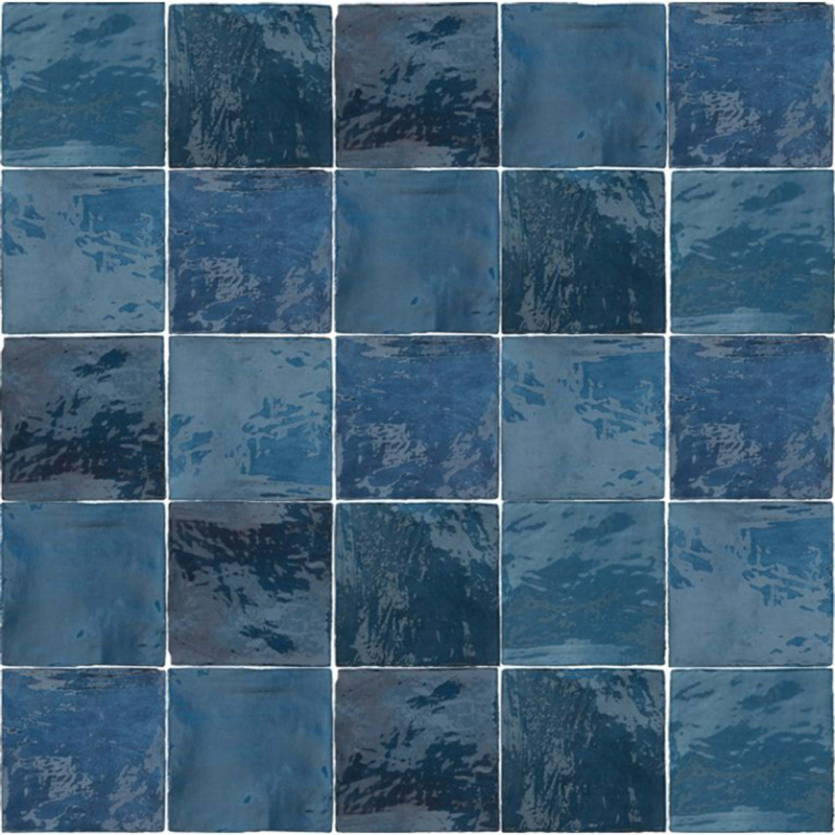 Flash in Cobalt 5x5 Tile