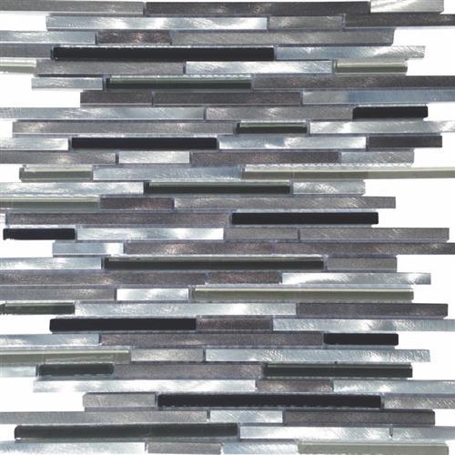 Metallica in Linear #2 Glass Tile