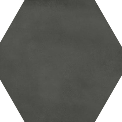 Form in Graphite Hex Tile