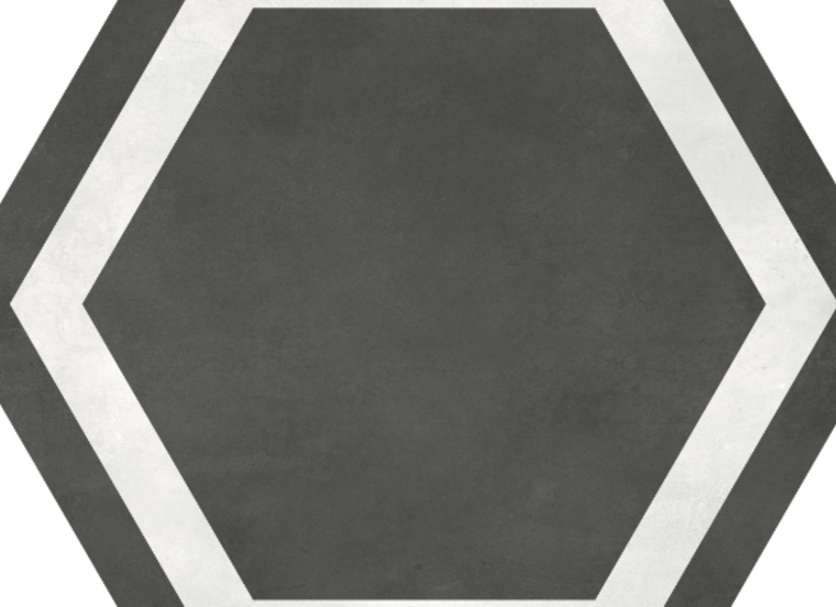 Form in Graphite Hex Frame