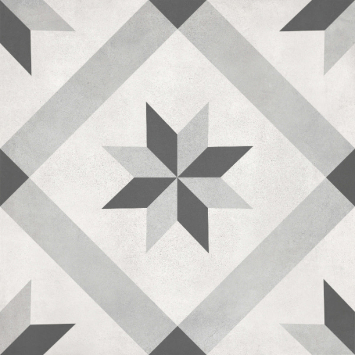 Form in Ice Compass Deco Tile