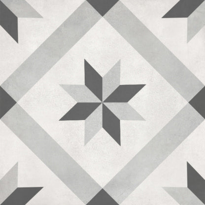 Form in Ice Compass Deco Tile