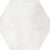 Form in Ivory Hex Tile