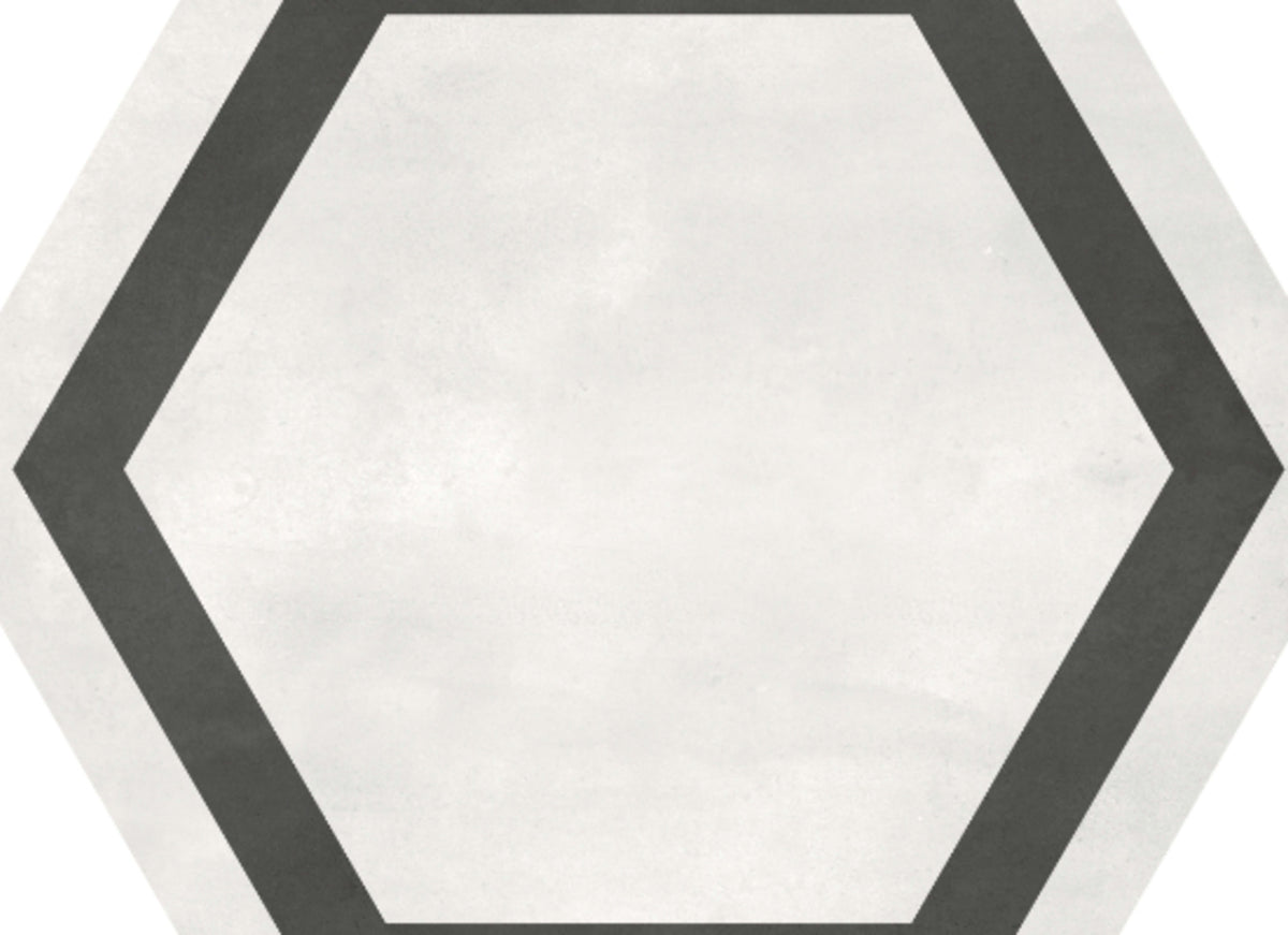 Form in Ivory Hex Frame