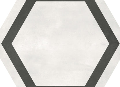 Form in Ivory Hex Frame