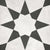 Form in Monochrome Stellar Deco Tile