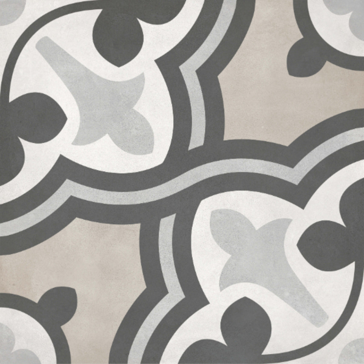 Form in Sand Baroque Deco Tile