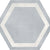 Form in Tide Hex Frame Tile