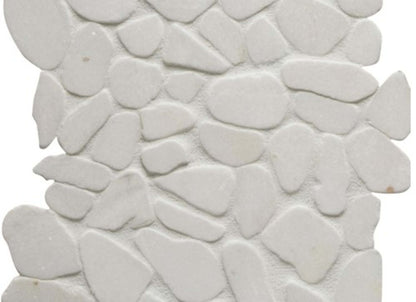 Pebbles in Cotton Flat 12x12