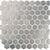 Matrix in Stainless M12hex Metal Tile
